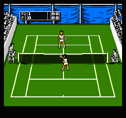 Jimmy Connors Tennis (USA) In game screenshot